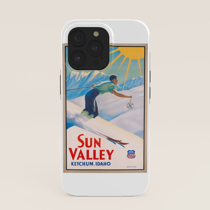 1940 Sun Valley Union Pacific Poster iPhone Case