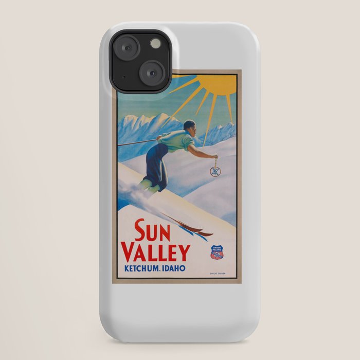 1940 Sun Valley Union Pacific Poster iPhone Case
