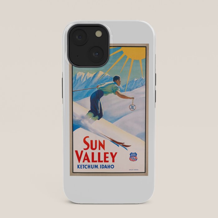 1940 Sun Valley Union Pacific Poster iPhone Case