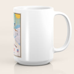 1940 Sun Valley Union Pacific Poster Coffee Mug