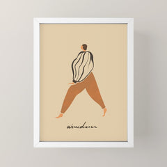 A for Abundance Mini Art Print