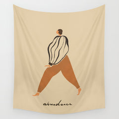 A for Abundance Wall Tapestry