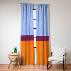 A House In Venice Window Curtain
