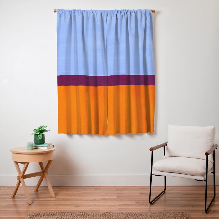 A House In Venice Window Curtain