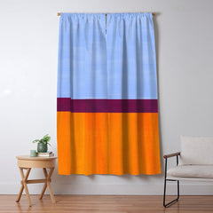 A House In Venice Window Curtain