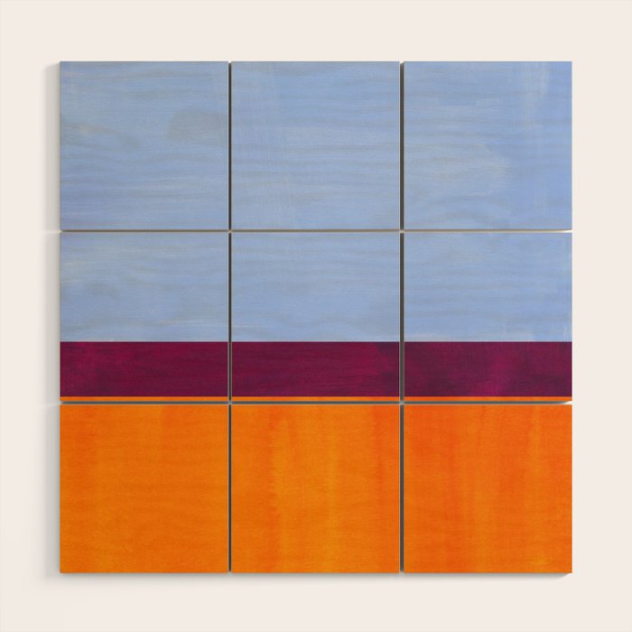 A House In Venice Wood Wall Art