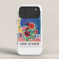 1947 FRANCE Cote d'Azur Travel Poster iPhone Case