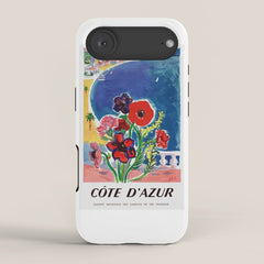 1947 FRANCE Cote d'Azur Travel Poster iPhone Case