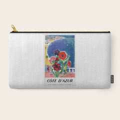 1947 FRANCE Cote d'Azur Travel Poster Carry All Pouch