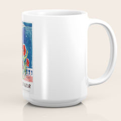 1947 FRANCE Cote d'Azur Travel Poster Coffee Mug