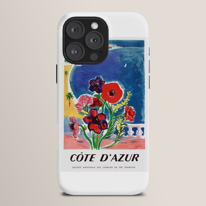 1947 FRANCE Cote d'Azur Travel Poster iPhone Case