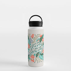 "Keep on Going and Growing" inspired by Eliza Blank, The Sill Water Bottle