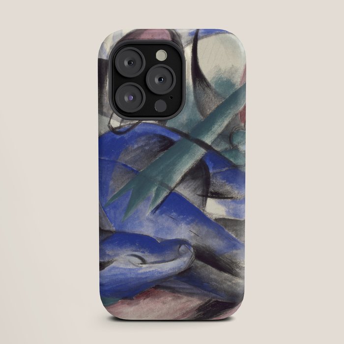"The Dreaming Horses" by Franz Marc, 1913 iPhone Case