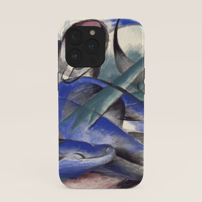 "The Dreaming Horses" by Franz Marc, 1913 iPhone Case
