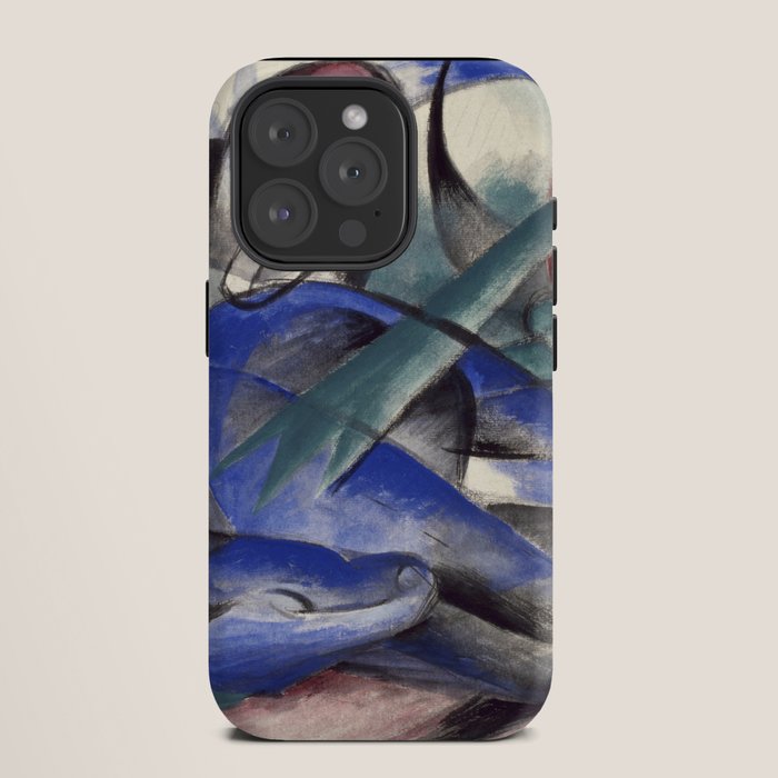 "The Dreaming Horses" by Franz Marc, 1913 iPhone Case