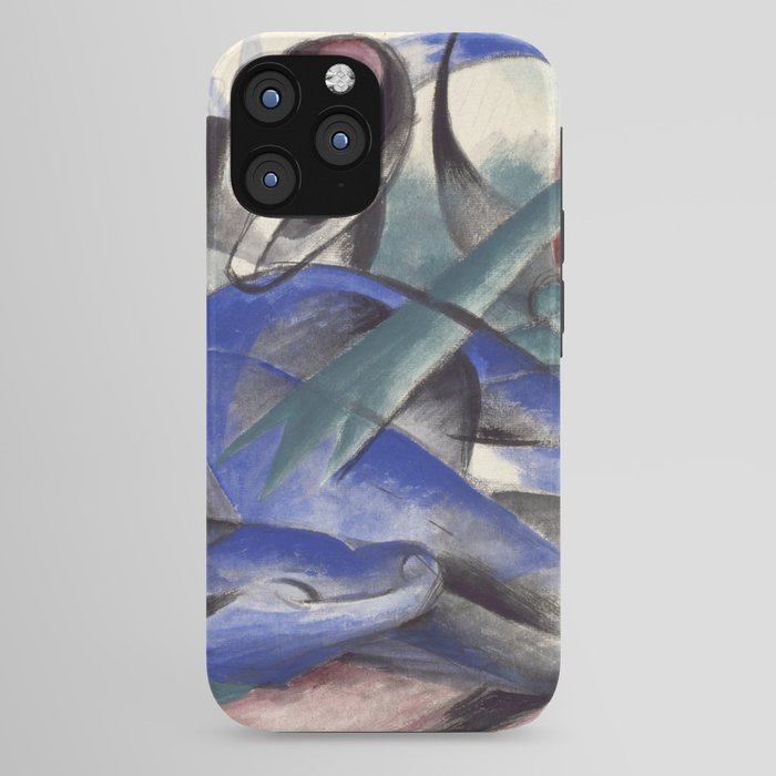 "The Dreaming Horses" by Franz Marc, 1913 iPhone Case