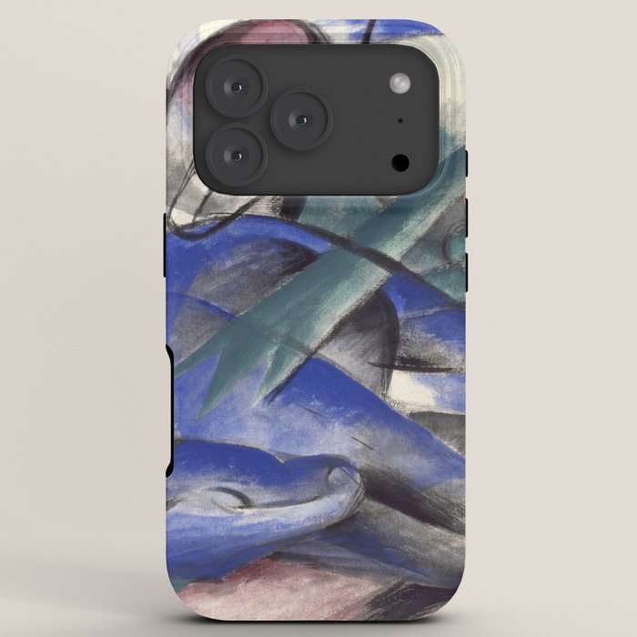 "The Dreaming Horses" by Franz Marc, 1913 iPhone Case