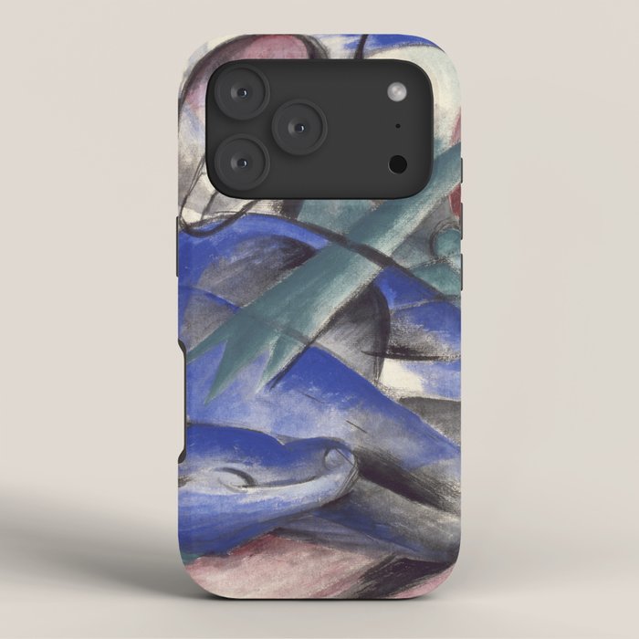 "The Dreaming Horses" by Franz Marc, 1913 iPhone Case