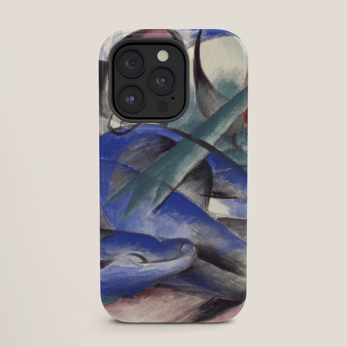 "The Dreaming Horses" by Franz Marc, 1913 iPhone Case