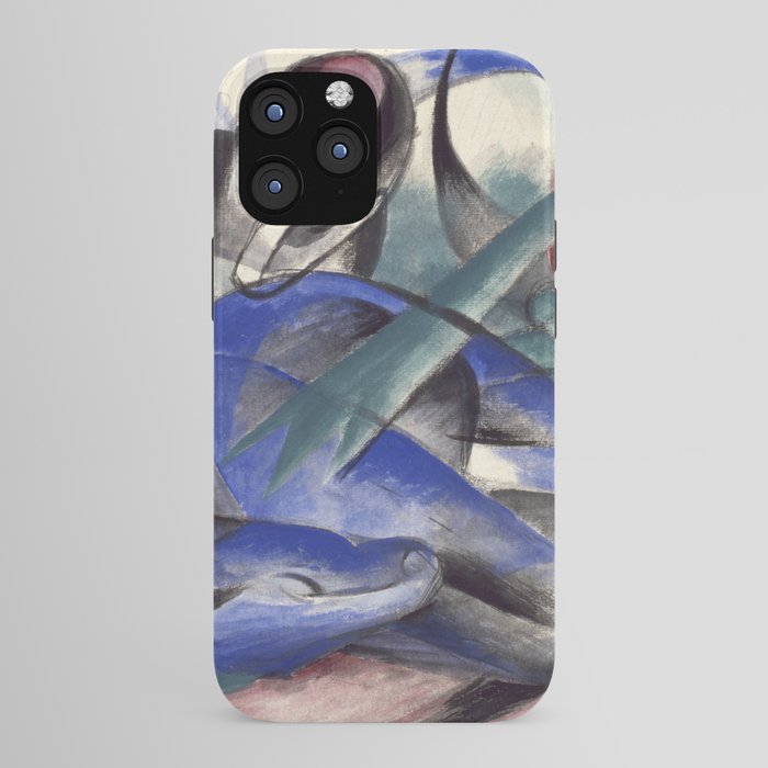 "The Dreaming Horses" by Franz Marc, 1913 iPhone Case