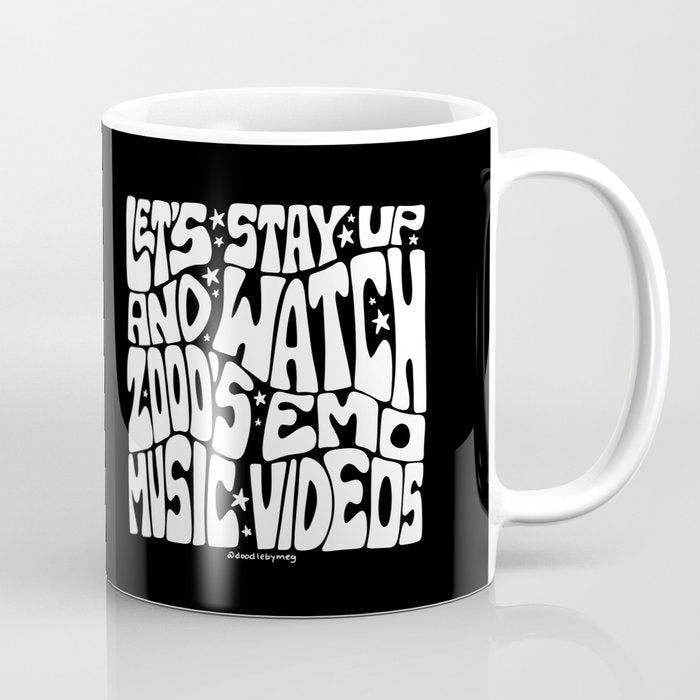 2000's Emo Music Video Coffee Mug