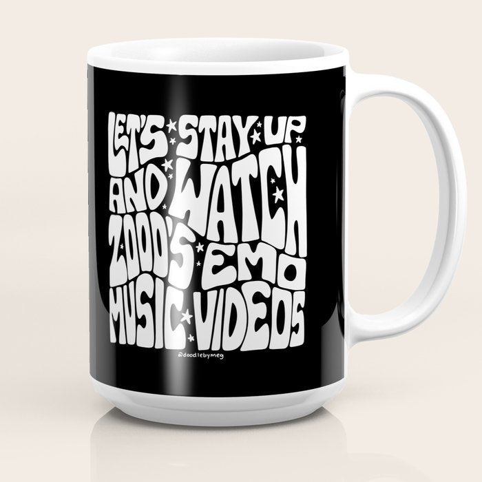 2000's Emo Music Video Coffee Mug