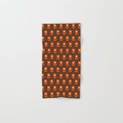 70s Flower Pattern #1 Bath Towel