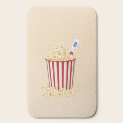 3D movie time Bath Mat