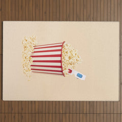 3D movie time Outdoor Rug
