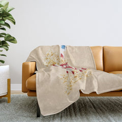 3D movie time Throw Blanket