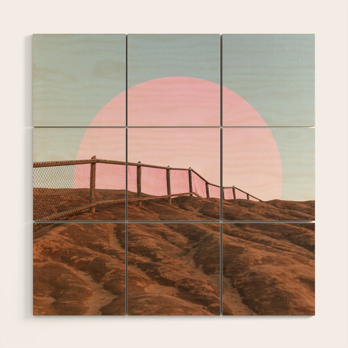 "cotton candy skies" Wood Wall Art