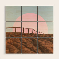 "cotton candy skies" Wood Wall Art