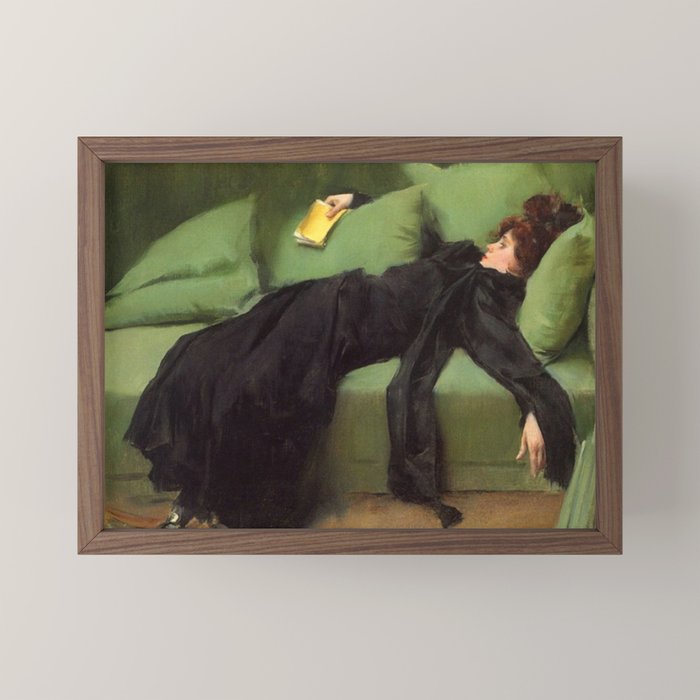 A Decadent Girl - Ramon Casas Mini Art Print
