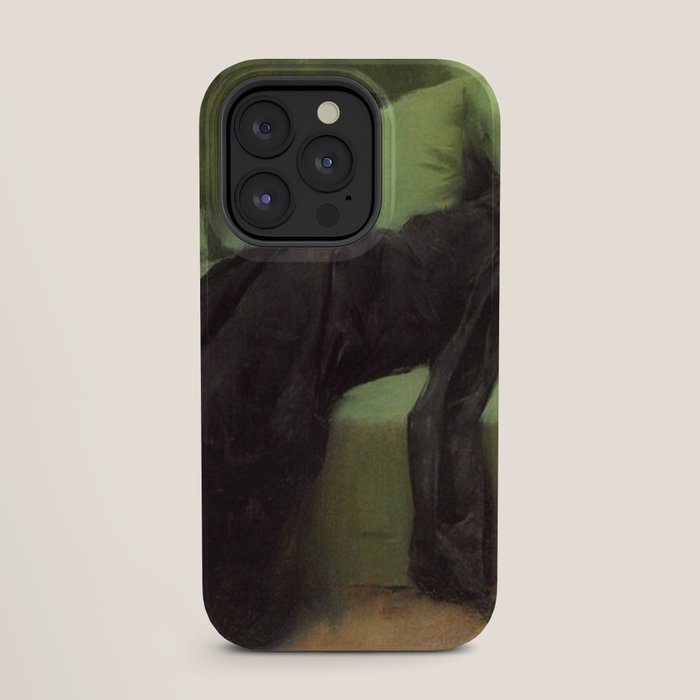 A Decadent Girl - Ramon Casas iPhone Case