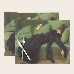 A Decadent Girl - Ramon Casas Placemat
