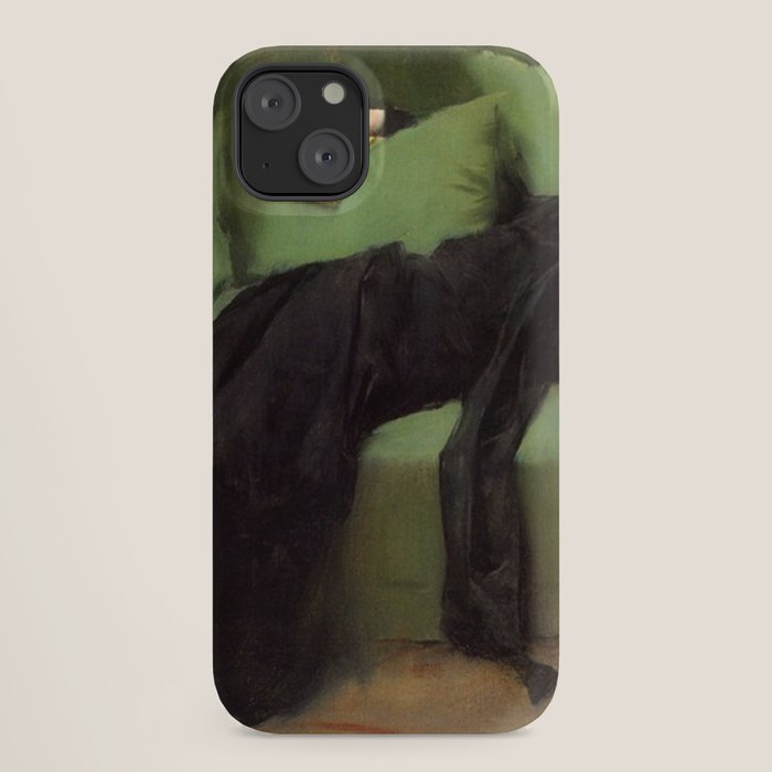 A Decadent Girl - Ramon Casas iPhone Case