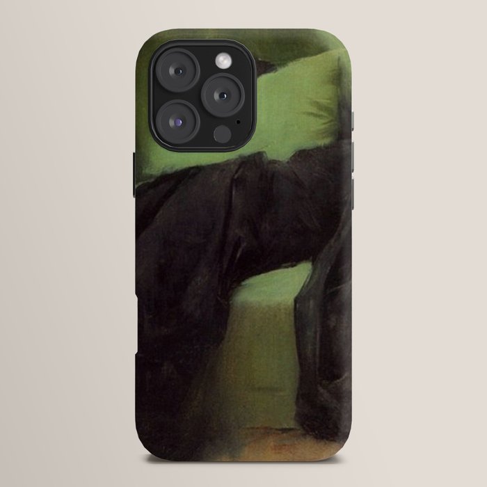 A Decadent Girl - Ramon Casas iPhone Case