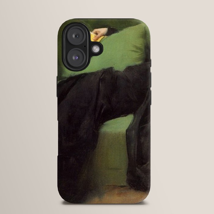 A Decadent Girl - Ramon Casas iPhone Case