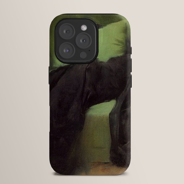 A Decadent Girl - Ramon Casas iPhone Case