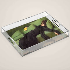 A Decadent Girl - Ramon Casas Acrylic Tray