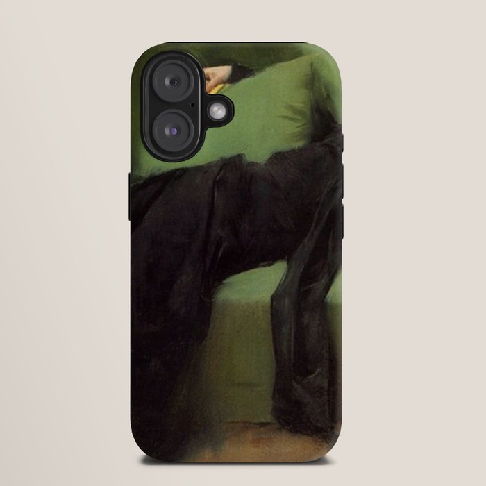 A Decadent Girl - Ramon Casas iPhone Case