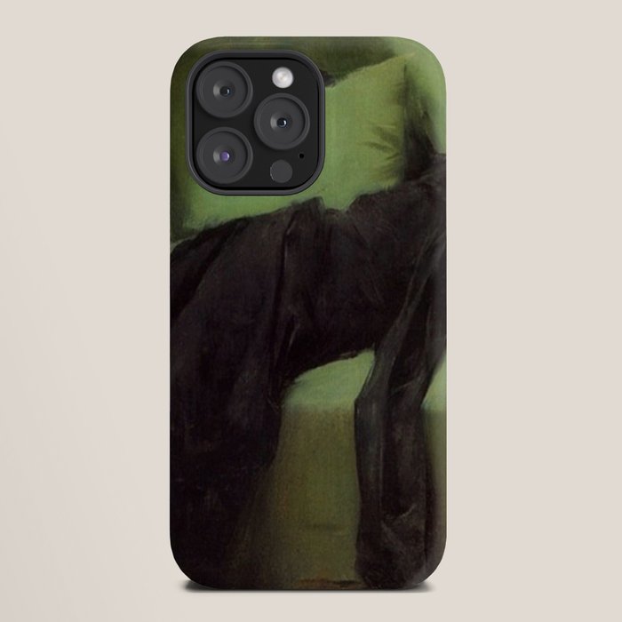 A Decadent Girl - Ramon Casas iPhone Case