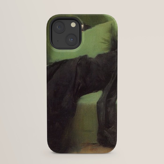 A Decadent Girl - Ramon Casas iPhone Case