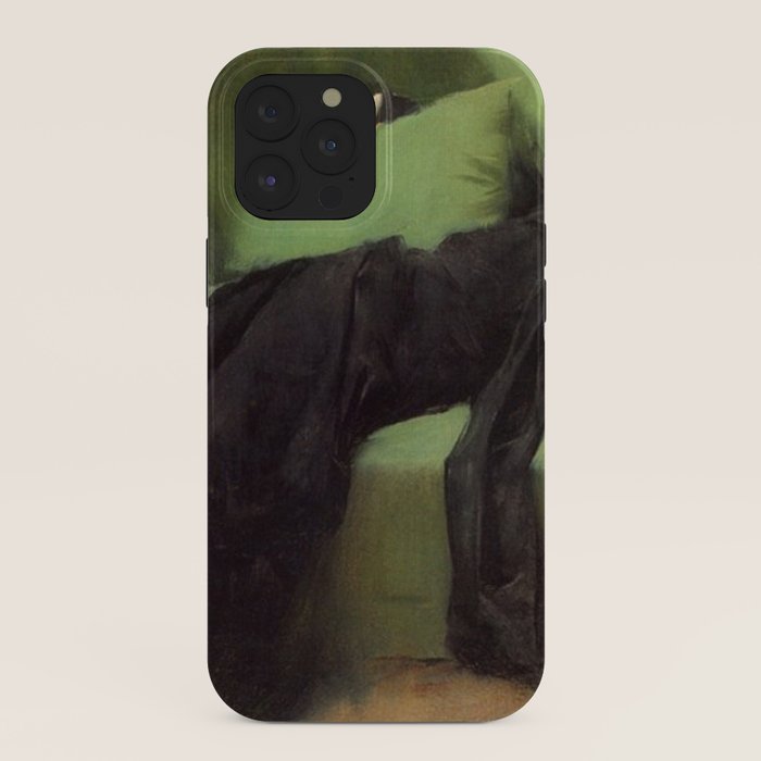 A Decadent Girl - Ramon Casas iPhone Case