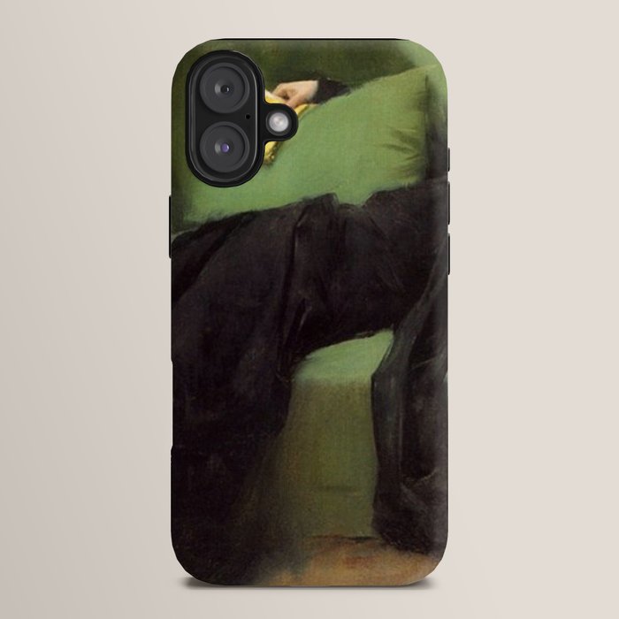 A Decadent Girl - Ramon Casas iPhone Case