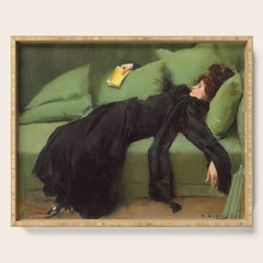 A Decadent Girl - Ramon Casas Serving Tray