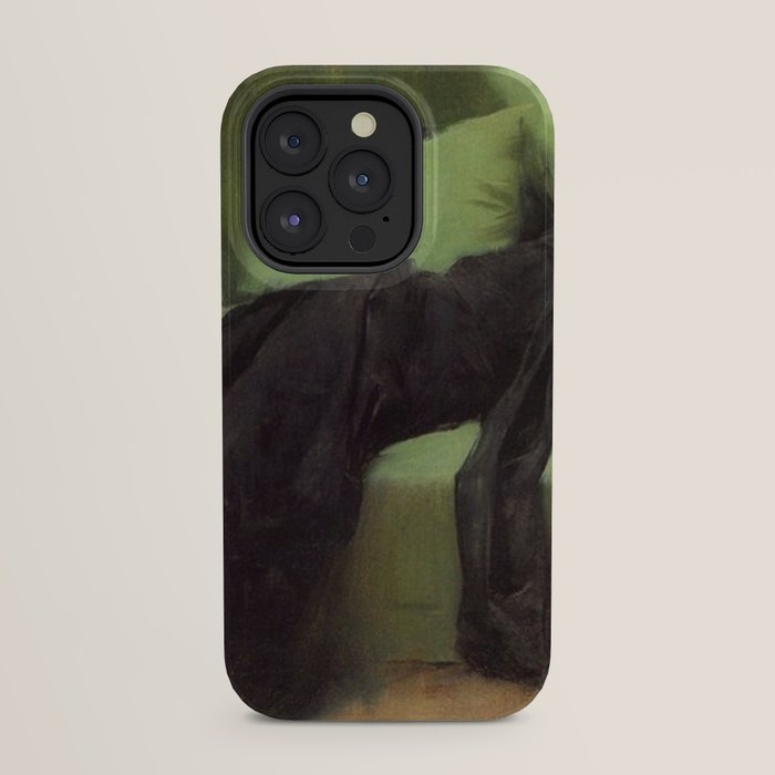 A Decadent Girl - Ramon Casas iPhone Case