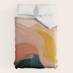 "Wholeheartedness" Comforter