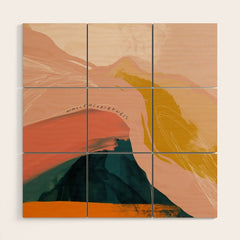 "Wholeheartedness" Wood Wall Art