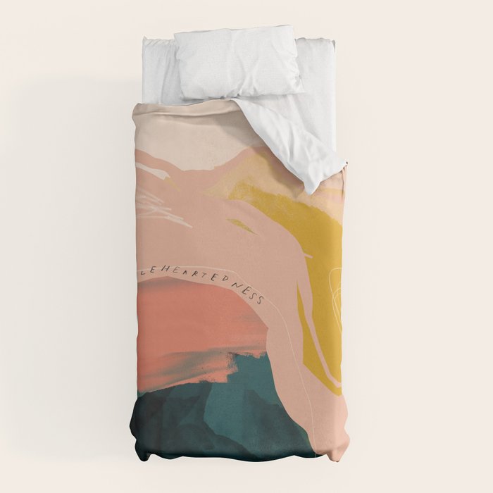 "Wholeheartedness" Duvet Cover